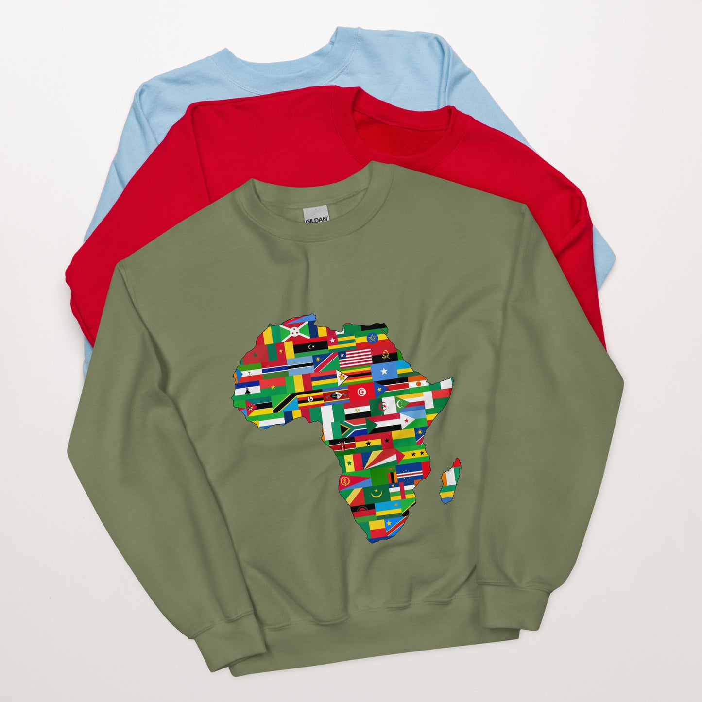 Flags of Africa - Sweatshirt